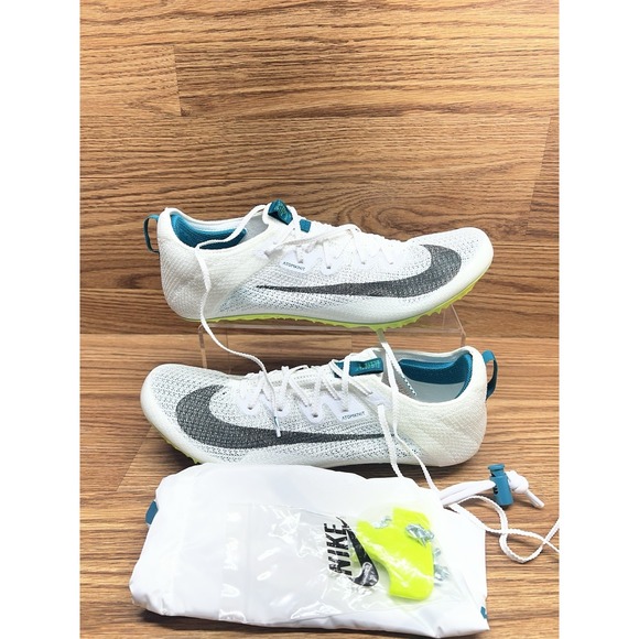 Nike Men's Superfly Elite 2 Track Spikes White/Black/Atomknit Size 11.5 - Picture 4 of 8